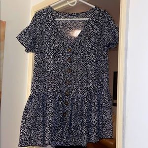 Floral tunic or dress